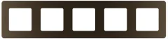 Рамка 5 постов - Inspiria - бронза Legrand 673979
