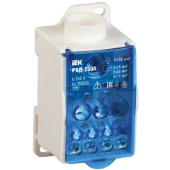 Распределительный блок на DIN-рейку РБД-250А IEK RBD-250