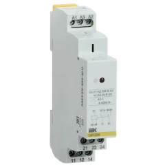 Реле промежут. OIR 2 конт. 8А 230В AC IEK OIR-208-AC230V