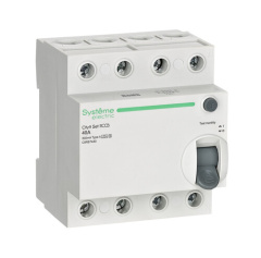 City9 Set ВДТ 40А 4P 300мА A-S 400В Systeme Electric C9R87440