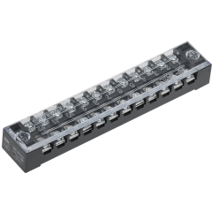 Блок зажимов БЗН ТВ-1512 1,5 мм2 15А 12 пар IEK YZN41-12-001-K02