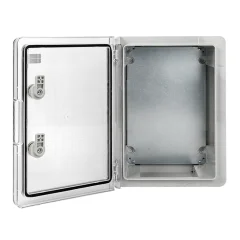Щит пластиковый с монтажной платой прозр. дверь 500х400х240 мм IP65 PROxima EKF PBT65MP007