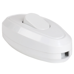 ВБ-01Б Выключатель одноклавишный разборный для бра, белый IEK EVB10-K01-10