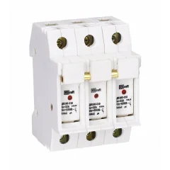 Держатель предохр. C10 со светодиод. индикацией 3P ДП-102 DEKraft 21385DEK