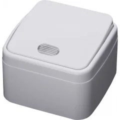 Выключатель одноклавишный с индикатором, 250В, 10А, серия Basic, PSW10-31-20, белый STEKKER 39029