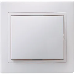 KVARTA Выключ. 1-кл. 10А ВС10-1-0-КБ бел. IEK EVK10-K01-10-DM