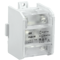Блок распред. проходн. РБДп-95 232/100А DIN 1х95-4х16мм2 IEK YRB30-1-232