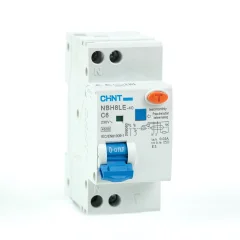 Диф. автомат NBH8LE-40 1P+N 6А 30мА х-ка C 4,5кА (R) CHINT 206060
