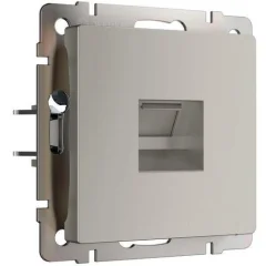 Розетка Ethernet RJ-45 (дымчатый) W1281004 Werkel a069467