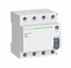 City9 Set ВДТ 63А 4P 30мА Тип-AC 400В Systeme Electric C9R36463