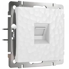 Розетка Ethernet RJ-45 (белый) Hammer W1281001 Werkel a052015