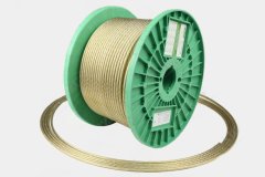 Трос 4 мм стальной в оплетке ПВХ (100м) Танис EDS001429