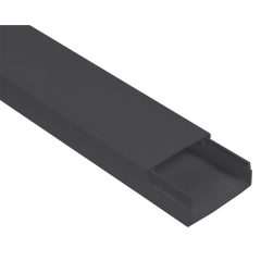 Кабель-канал 100х60 "ЭЛЕКОР" черный (8м) IEK EL-KK10-100-060-1-K02