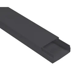 Кабель-канал 100х60 "ЭЛЕКОР" черный (8м) IEK EL-KK10-100-060-1-K02