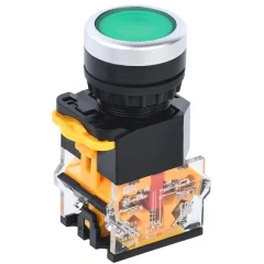 Кнопка D8-11 d=22мм 1з+1р зеленая IEK BBT30-11-3-22-K06