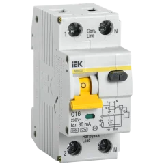 АВДТ 32 C16 - Автоматический Выключатель Дифф. тока IEK MAD22-5-016-C-30