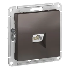 AtlasDesign РОЗЕТКА компьютерная RJ45, механизм, МОККО Systeme Electric ATN000683