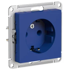 ATLASDESIGN РОЗЕТКА с заземлением, 16А, механизм,
АКВАМАРИН Systeme Electric ATN001143