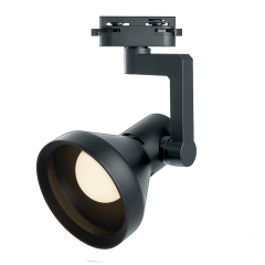 AL193 светильник трековый под лампу E27, черный Feron 41598