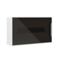 Щит настен. 18 мод. (416,4х242,4х102,2) IP40 белый, с тонир.дверцей, с 2 шинами PEN, FRAME F18W1 DKC