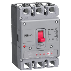 Силовой авт. выкл. с электрон. расц. 3P 250А 50кА ВА-333E DEKraft 22502DEK