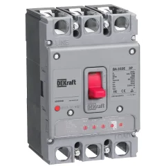 Силовой авт. выкл. с электрон. расц. 3P 250А 50кА ВА-333E DEKraft 22502DEK