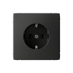 ARTGALLERY РОЗЕТКА с заземлением, 16А, механизм, БАЗАЛЬТ Systeme Electric GAL001443