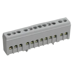 Шина L "фаза" в корп изол на DIN-рейку ШНИ-6х9-14-К-Ср IEK YNN10-69-14KD-K02