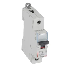 Автоматический выключатель DX³-E 6000 - 6 кА - тип характеристики C - 1П - 230/400 В~ - 32 А - 1 мод