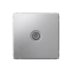 ARTGALLERY TV РОЗЕТКА проходная 4DB, механизм, АЛЮМИНИЙ Systeme Electric GAL000392