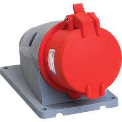 MAGNUM Розетка стац. ССИ-115 16А-6ч 380В 3P+PE+N IP44 IEK PSN12-016-5