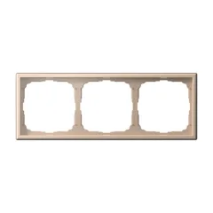 ARTGALLERY 3-постовая РАМКА, универсальная, ПЕСОЧНЫЙ Systeme Electric GAL001203