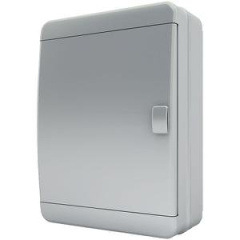 TEKFOR Корпус пласт. КМПн-24 IP65 сер. непрозр. дверь Tekfor BNN 65-24-1