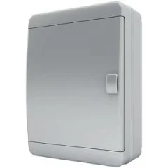 TEKFOR Корпус пласт. КМПн-24 IP65 сер. непрозр. дверь Tekfor BNN 65-24-1