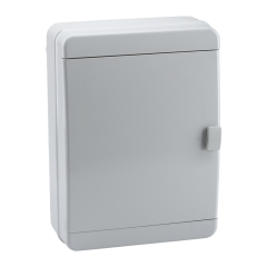 Щит навесной OptiBox P-BNN-3-24-IP65 24 (2х12) модулей непрозрачная серая дверца IP65 КЭАЗ 117974