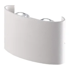 Светильник уличный светодиодный, 4*1W, 300Lm, 3000K, белый DH701 Feron 48309