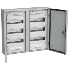 UNIVERSAL Корпус металлический ЩРн-2х36з-1 IP54 IEK MKM11-N-2X36-54-Z-U