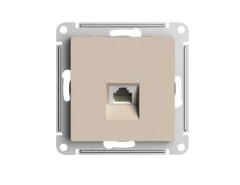 ATLASDESIGN РОЗЕТКА компьютерная RJ45, кат. 6A,
механизм, ПЕСОЧНЫЙ Systeme Electric ATN001286