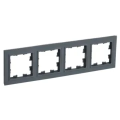 BRITE Рамка 4-мест. РУ-4-БрГ граф. IEK BR-M42-K53