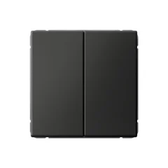ARTGALLERY 2-клавишный ВЫКЛЮЧАТЕЛЬ, сх.5, 10АХ, механизм, БАЗАЛЬТ Systeme Electric GAL001451