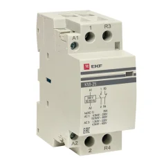 Контактор модульный КМ 25А NО+NC (2 мод.) PROxima EKF km-2-25-11