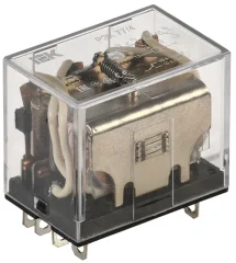 Реле РЭК77/4(LY4) с индикацией 10А 24В DC IEK RRP10-4-10-024D-LED