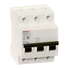 Выключатель автоматический модульный ВА47-29-3C25-УХЛ3- КЭАЗ 141615