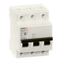 Выключатель автоматический модульный ВА47-29-3C25-УХЛ3- КЭАЗ 141615