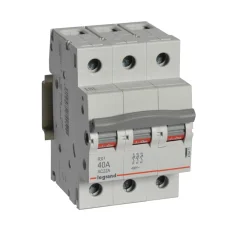 RX3 Выключатель-разъединитель 40А 3П Legrand 419412