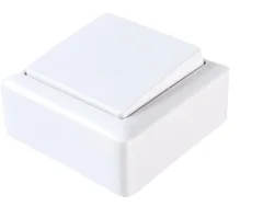 ХИТ О/У 1-клавишный ВЫКЛЮЧАТЕЛЬ 6А, 250В, БЕЛЫЙ. Россия Systeme Electric VA16-131-B