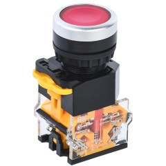 Кнопка D8-11 d=22мм 1з+1р красная IEK BBT30-11-3-22-K04