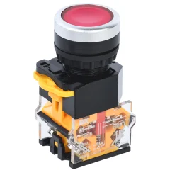 Кнопка D8-11 d=22мм 1з+1р красная IEK BBT30-11-3-22-K04