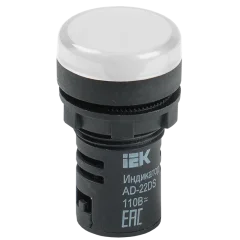 Лампа AD22DS(LED)матрица d22мм белый 24В AC/DC IEK BLS10-ADDS-024-K01