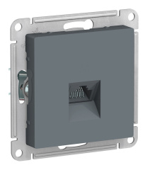 ATLASDESIGN РОЗЕТКА компьютерная RJ45, кат. 5Е, механизм, ГРИФЕЛЬ Systeme Electric ATN000783